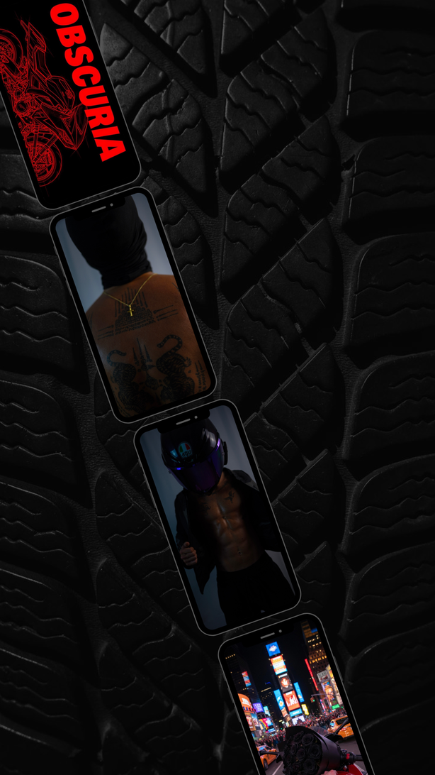 RIDEANDRIPPED WALLPAPER SET